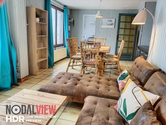 Appartement Terrasse vue sur mer à Ault Extérieur photo