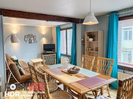 Appartement Terrasse vue sur mer à Ault Extérieur photo